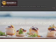 Tablet Screenshot of dragonflychef.com